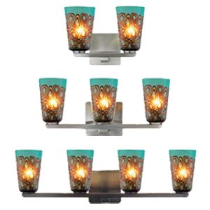 Carnevale Fondali Aqua Bath Bar by Oggetti Luce - Starlight Lighting USA and Canada